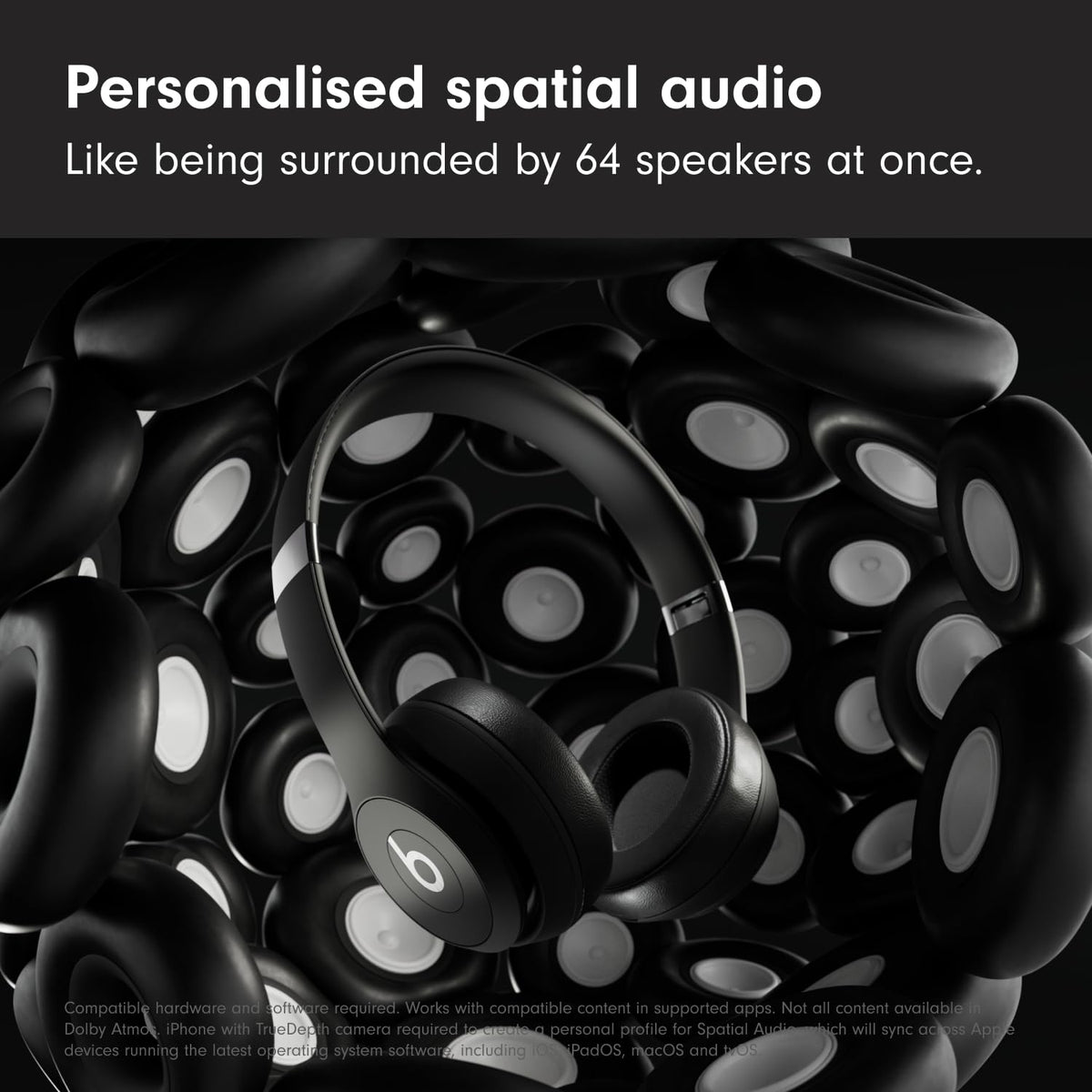 Beats Solo 4 – Wireless Bluetooth On-Ear Headphones, Apple & Android Compatible